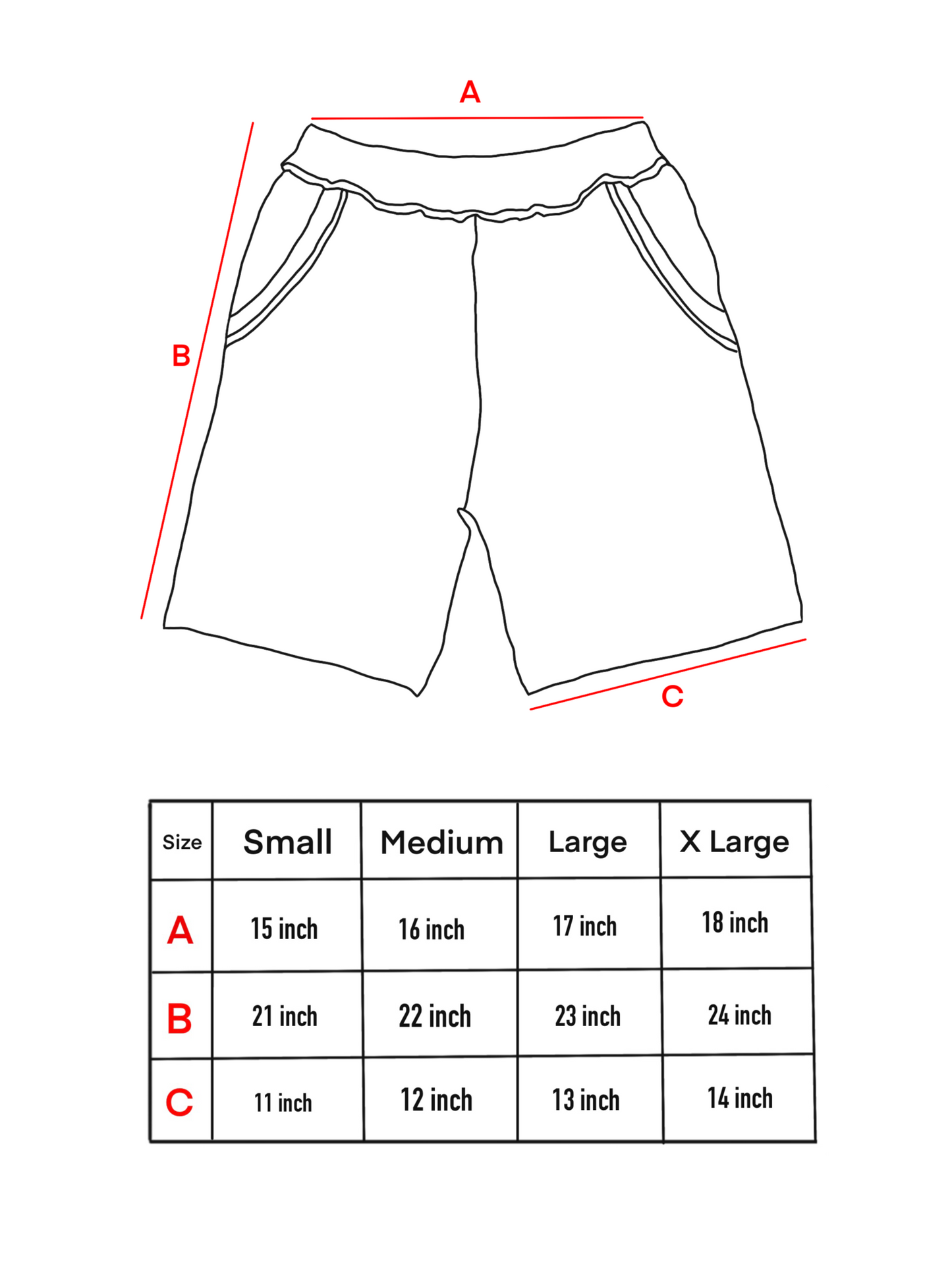 Gray shorts
